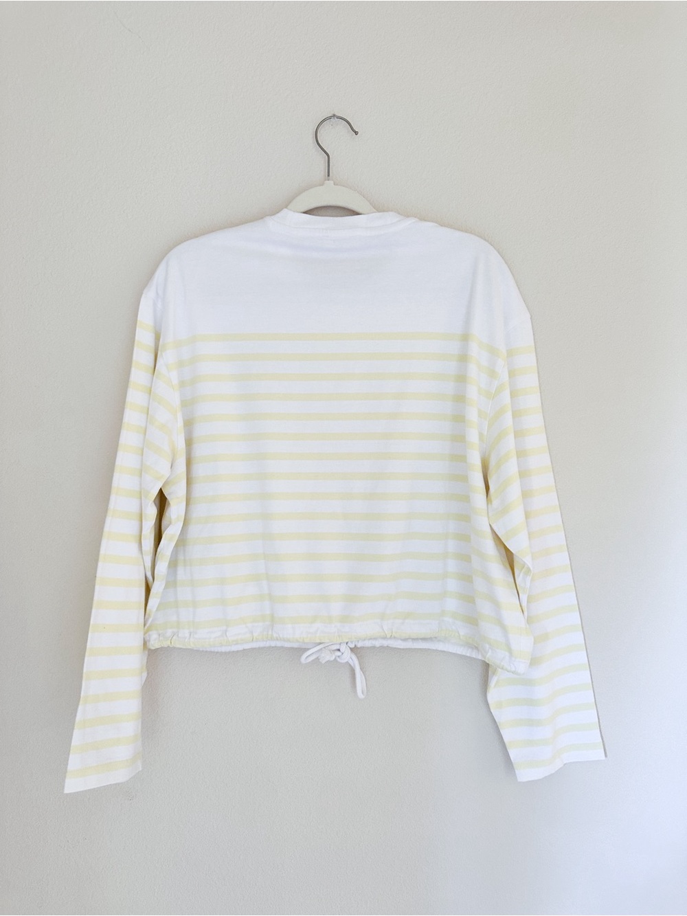 Madewell The Perfect Tie-Waist Tee in Allday Jersey S - Picture 9 of 9
